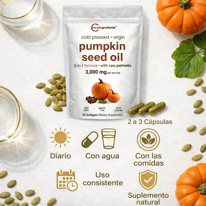 Semillas de aceite de calabaza-GRATIS EBBOK PROSTAT EN CONTROL