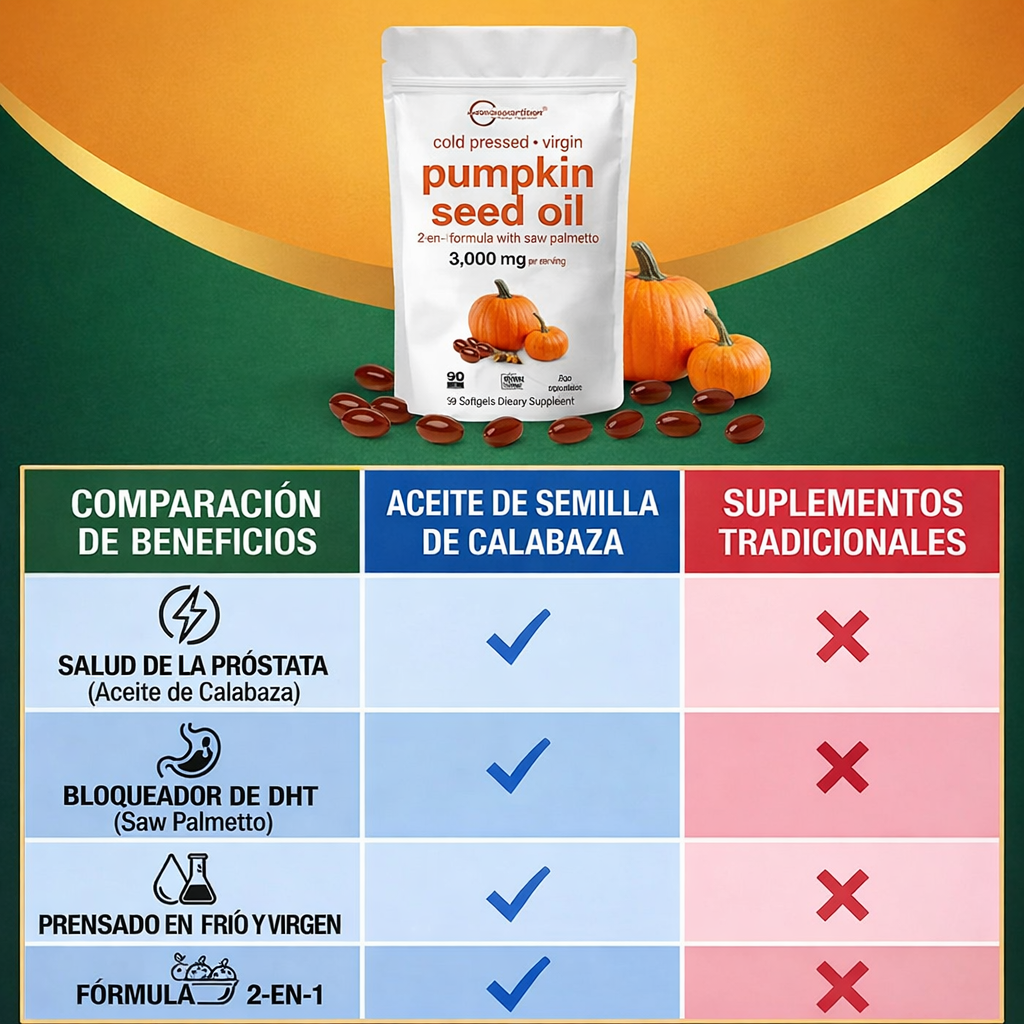 Semillas de aceite de calabaza-GRATIS EBBOK PROSTAT EN CONTROL