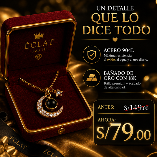 Collar Premium enchapado en oro 18k