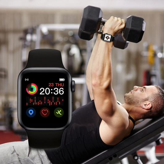 SMARTWATCH T500 Pro. Multideportivo con Monitor Cardiaco